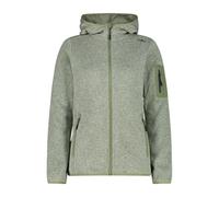 Polaire à capuche épaisse en maille chinée femme CMP Knit-Tech 2XL