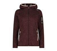Polaire à capuche épaisse en maille chinée femme CMP Knit-Tech 2XS