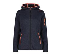Polaire à capuche épaisse en maille chinée femme CMP Knit-Tech 2XS