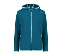 CMP Femme Stretch Performance Hoodie Veste, Turquoise, 34