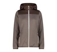 Polaire à capuche femme CMP Knit Tech Marron L