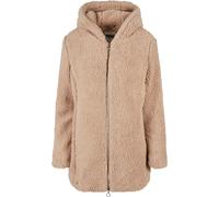 Polaire à capuche femme Urban Classics Sherpa Marron M