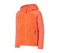 CMP Veste pour fille Hybride en polaire Highloft à capuche fixe Veste pour fille hybride en polaire Highloft à capuche fixe unisexe - Enfants et adolescents