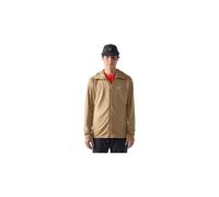 Polaire a capuche haglofs l i m mid multi ii brun homme