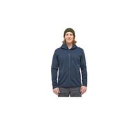 Polaire a capuche haglofs rosson mid bleu homme