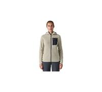 Polaire a capuche patagonia r1 air full zip hoody blanc femme