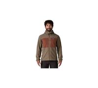 Polaire a capuche patagonia r2 techface hoody marron homme