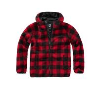 Brandit Teddy Worker Jacket Rouge S Homme