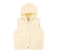Polaire Ã capuche zippÃ© fille Moonrise Amaris Beige 3/4 ans
