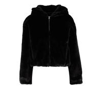 Polaire Ã capuche zippÃ© femme Urban Classics Noir XS