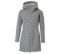 Polaire à capuche zippé femme VAUDE Tinshan Coat III Gris 40