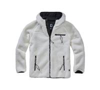 Brandit Veste Teddy Worker Jacket Blanc Homme 2XL