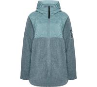 Polaire à capuche zippée femme Didriksons Bibi 2 Bleu 40