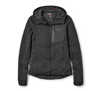 Polaire à capuche zippée femme Rab Ascendor Light Noir XS