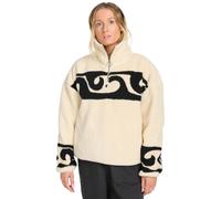 Polaire Ã col zippÃ© femme Billabong Dont You Beige XS