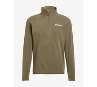 Polaire adidas Multi Essentials Fleece Half Zip vert kaki - XL