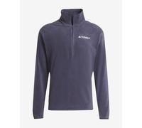 Polaire adidas Multi Essentials Half Zip bleu blanc - XS