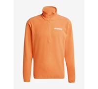 adidas Homme Terrex Multi Essentials Half Zip Fleece Jacket, Semi Impact Orange, S