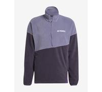 Polaire adidas Terrex Multi Climawarm Fleece Half Zip violet noir - L