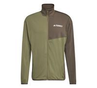 Adidas - Polaire respirante et chaude - Multi Climawarm FZ Fleece Jkt M Olive Strata pour Homme - Taille S - Kaki Kaki S