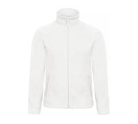 Polaire B&C ID.501 - Blanc - Homme - Manches longues - Sports d'hiver - Montagne XXXL