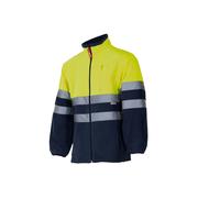 Polaire bicolore haute visibilitÃ© Velilla Jaune M