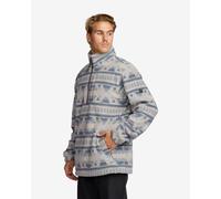 Polaire Billabong Boundary demi zip gris bleu - XL