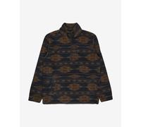 Polaire Billabong Boundary demi-zip marron bleu - XL