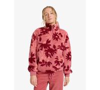 Polaire Billabong Time Off demi-zip rose rouge femme - S