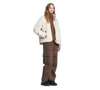 Polaire boutonnÃ©e en sherpa femme Aigle Blanc 38