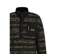 Polaire boutonné 1/4 Protest Browser Noir S