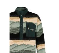 Polaire boutonné 1/4 Protest Browser Vert M