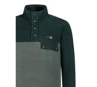 Polaire boutonné 1/4 Protest Wigland Vert S