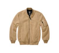 Brandit Veste polaire MA1 Sherpa zippée Beige XL Homme