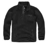 Brandit Pull-over Teddyfleece Noir Taille S