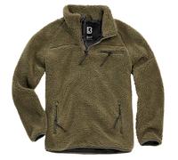 Brandit Teddyfleece Troyer S-5XL Faserpelz Peluche Pull Zippé Veste
