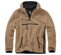 Brandit Veste Teddyfleece Worker – Polaire beige – Homme 4XL