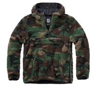 Brandit Veste Teddyfleece Worker Vert 4XL Homme