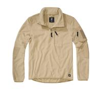 Brandit Troyer Ripstop Half Zip Fleece Beige 4XL Homme