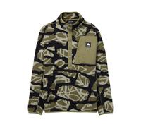 Polaire Burton Cinder Pullover Fleece Graffiti Camo Homme Vert 2026 taille M