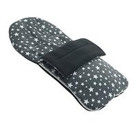 Polaire Chancelière Compatible avec Out N About Nipper double Little - Gris étoile