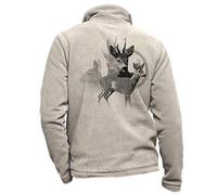 Polaire Chasse Beige personnalisé Brocard - Habit de Chasse Taille L