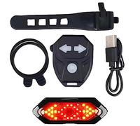 Polaire Clignotants de vélo | Feu arrière télécommandé sans fil avec plusieurs modes, clignotants à tweeter 120 dB pour les voyages et la vie quotidienne