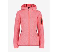 Polaire CMP Fix Hood Knitted rose chiné femme - XS