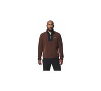 Polaire columbia 1 2 zip sequoia grove brun homme