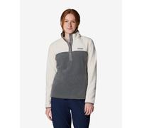 Columbia Polaire Benton Springs II – Demi-zip à pressions – Gris 2XL Femme