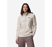 Polaire Columbia Benton Springs Printed Half Zip beige blanc femme - M