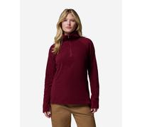 Polaire Columbia Glacial Fleece IV Half Zip rouge vin femme - XS