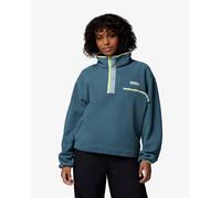 Polaire Columbia Helvetia II Cropped Half Snap bleu indigo femme - XS
