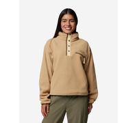 Polaire Columbia Helvetia II Cropped Half Snap marron clair femme - XL
